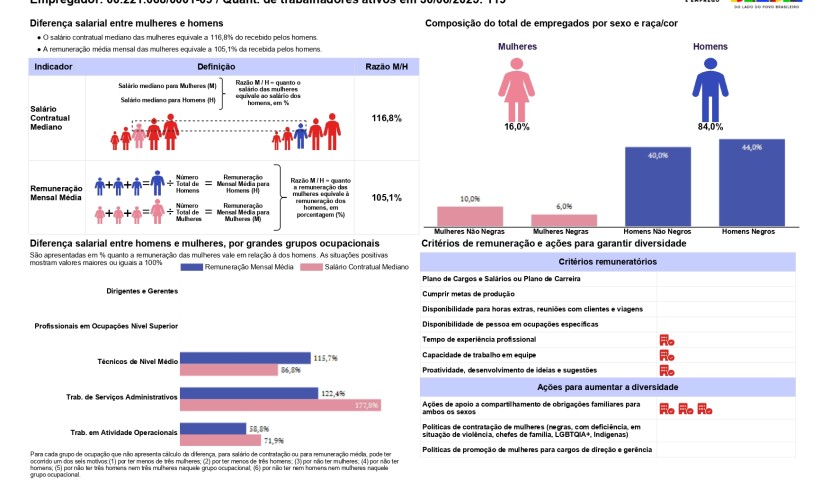 Relatório de Transparência Salarial